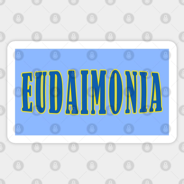 Eudaimonia Sticker by Lyvershop